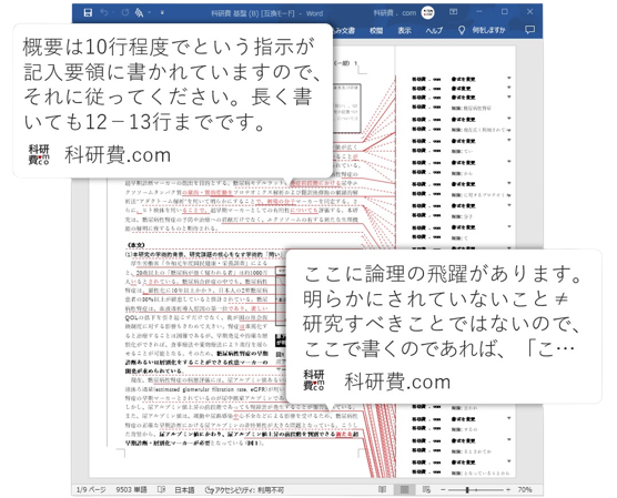 Image of the correction